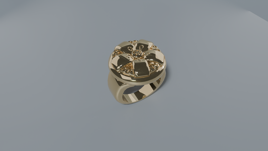 Garden of Odawara Statement Ring