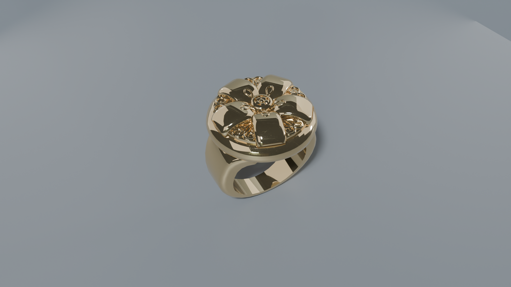Garden of Odawara Statement Ring