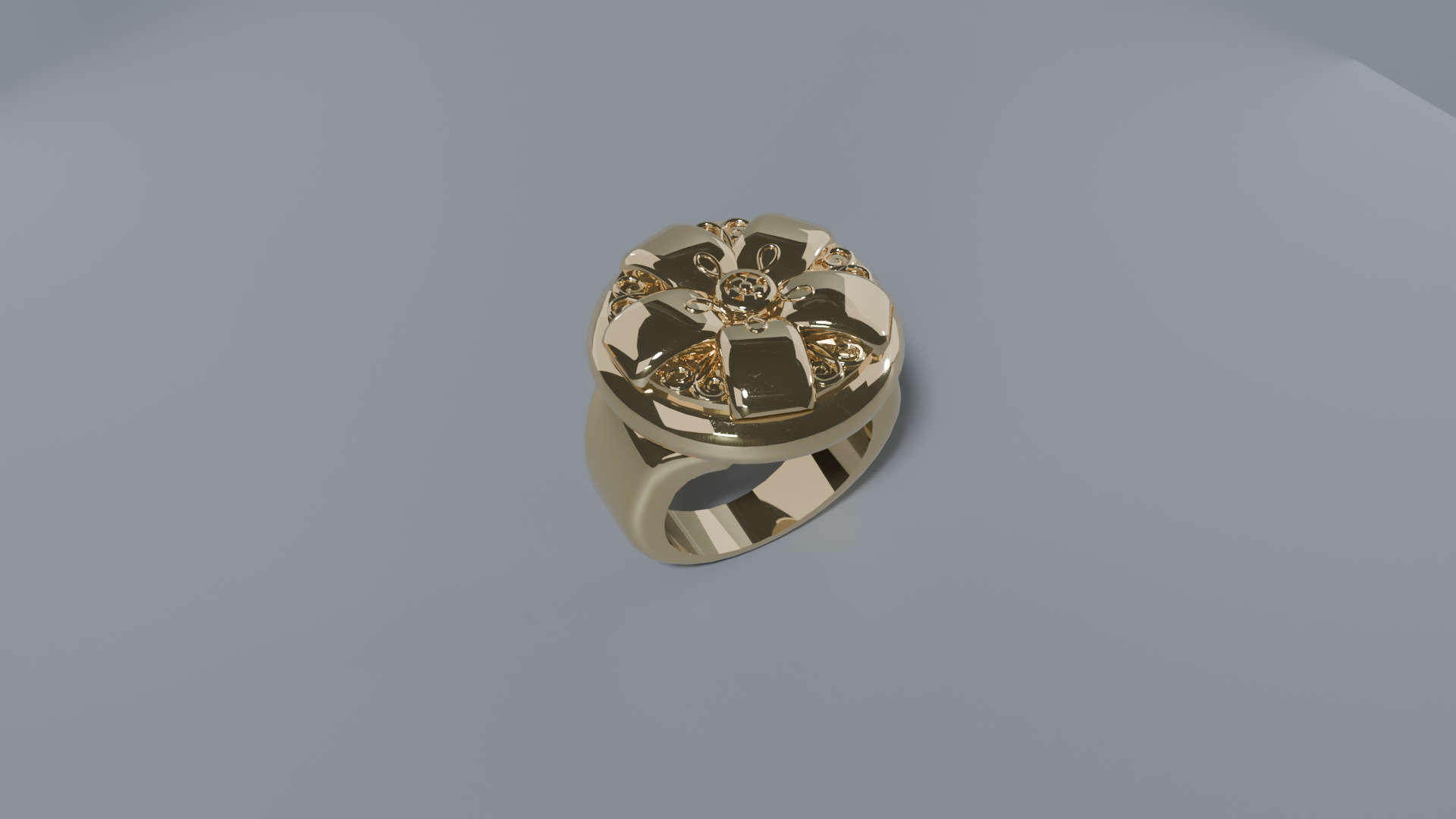 Garden of Odawara Statement Ring