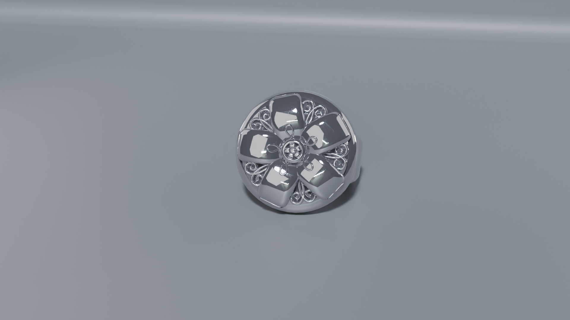 Garden of Odawara Statement Ring